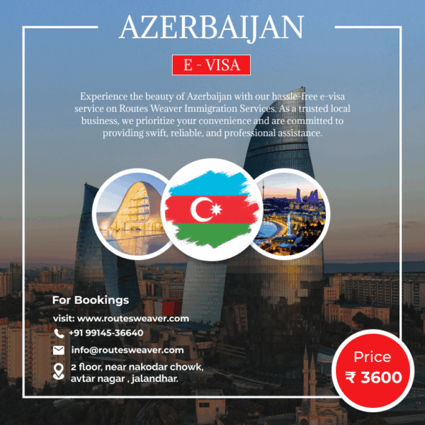 Azerbaijan E Visa for Indians