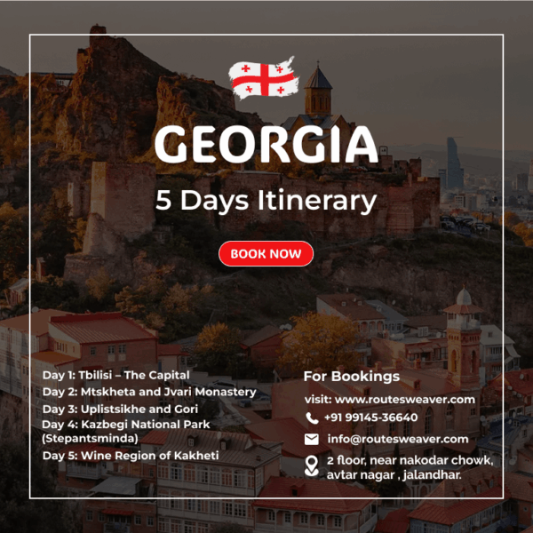 5 Days Itinerary Georgia