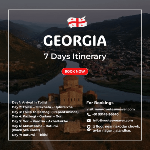 7 Days  Itinerary Georgia