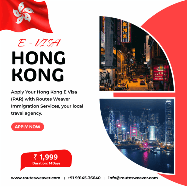 Hong Kong E Visa (PAR) for Indians