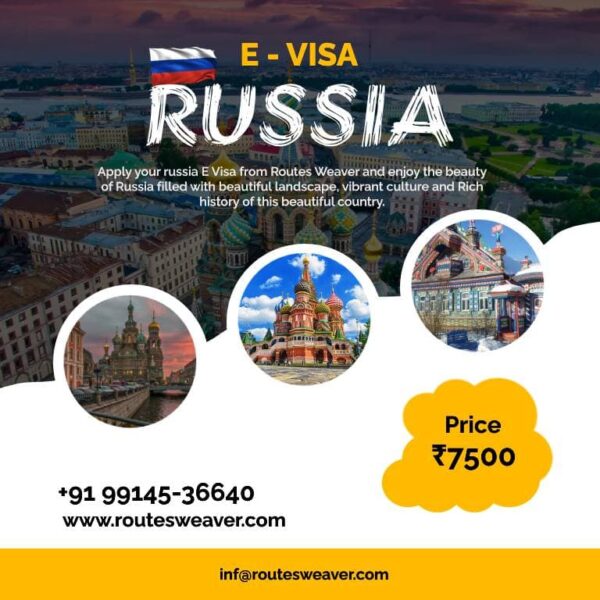 Russia E Visa for Indians